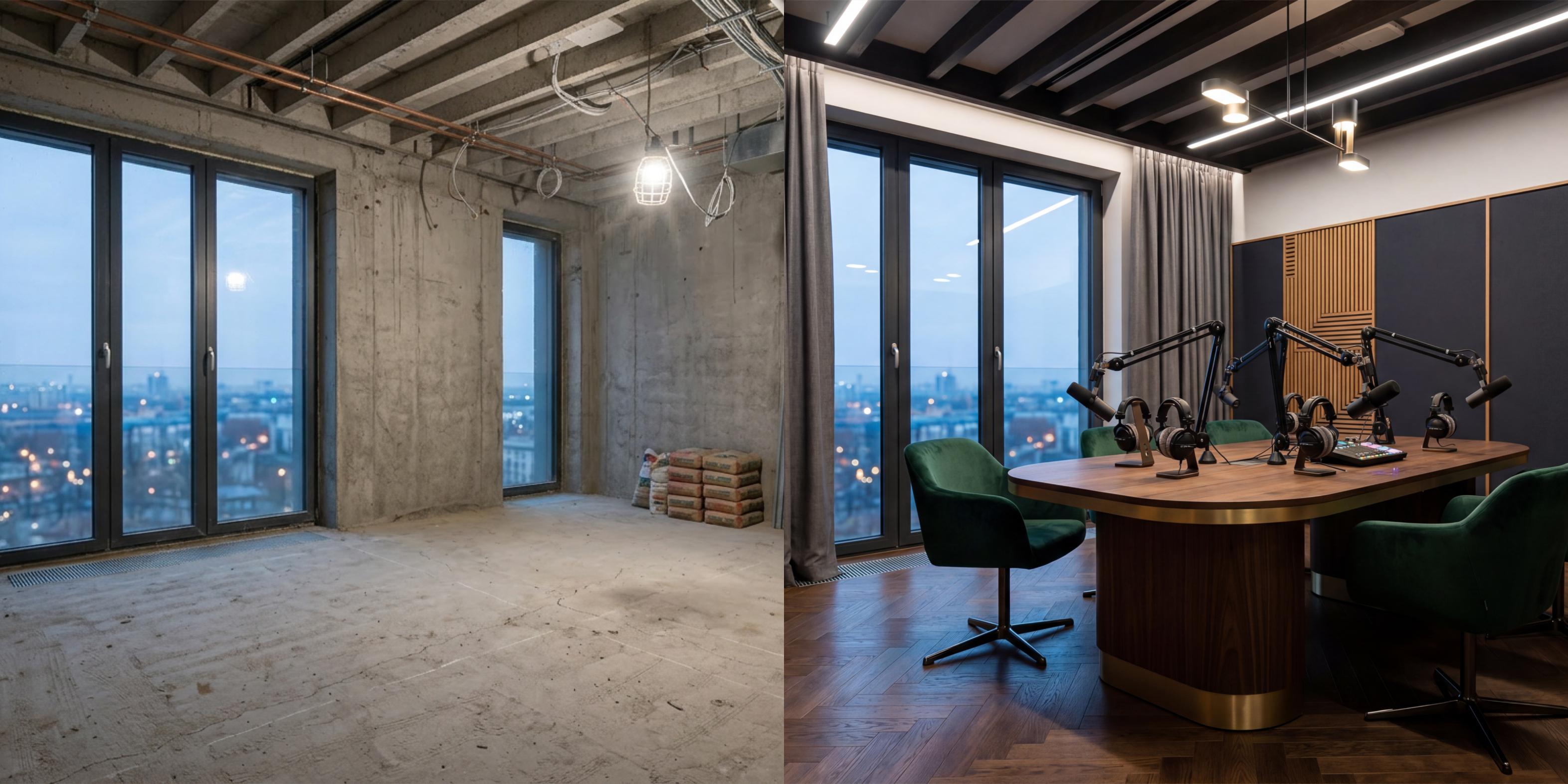 Projekt Urban Loft - przed remontem